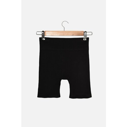 Trendyol Black Knit Shorts & Bermuda Slike