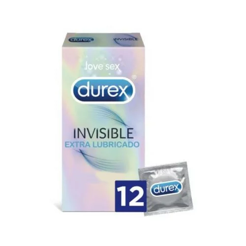 Durex Kondomi Invisible Extra Lubricated 12/1