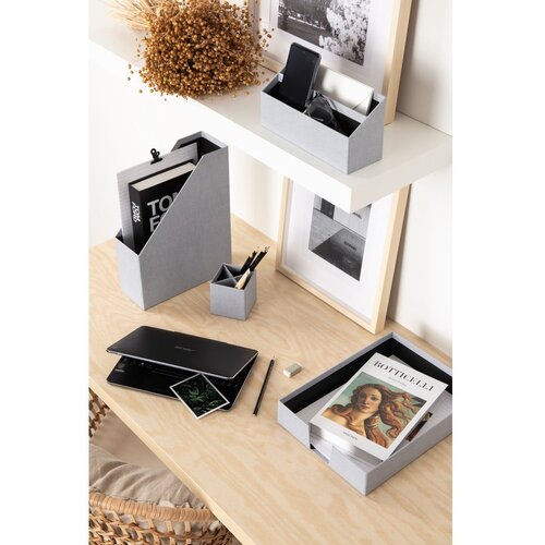 Bigso Kartonasti organizatorji v kompletu 4 ks Hugo Canvas Paper Laminate &amp;ndash; Slike