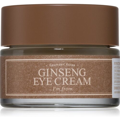 I'm from Ginseng posvetlitvena krema za predel okoli oči proti zabuhlosti in temnim kolobarjem 30 g Cene