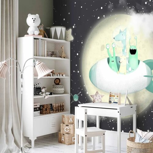  Foto tapeta - Space Adventure - First Variant 500x350 Vodootporna Slike