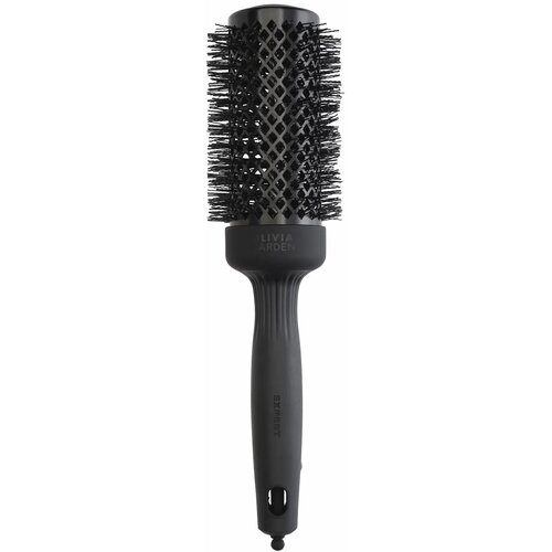Olivia Garden Black Label SHINE Wavy Bristles okrogla krtača za lase premer 35 mm 1 kos Cene