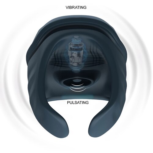 Toyjoy Urban Nova Pulsating Squeezable Stroker Blue Cene