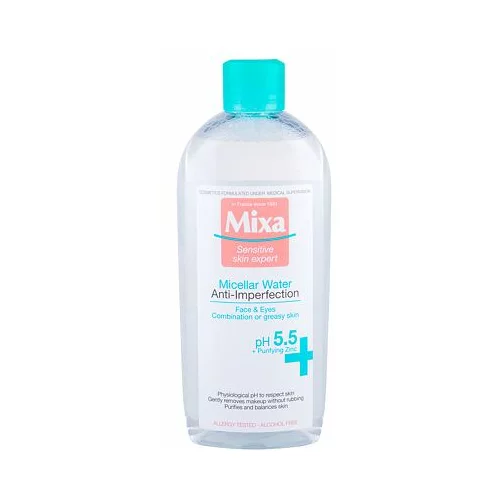 Mixa Anti-Imperfection hipoalergena micelarna voda za mješovitu i masnu kožu 400 ml za žene