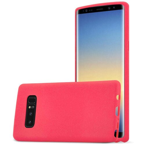 Cadorabo Ohišje, združljiv s Samsungom v Frost Red - Zaščitni pokrov iz fleksibilnega silikona TPU, (20570978) Cene