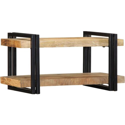 VidaXL zidna polica 70x33x35 cm puno grubo drvo mango Slike