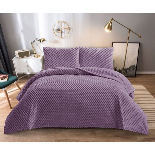 Lessentiel Maison set Prekrivač i jastučnica Dama, 180x230 cm, Ljubičasti Cene