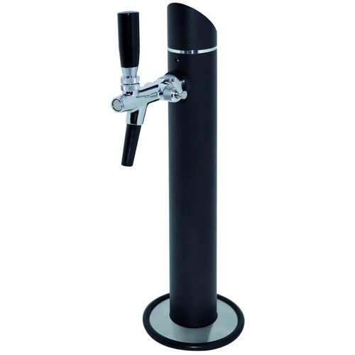 ich-zapfe &Scaron;ank stolp Black Tower enokanalni z okrasnim flan&scaron;em, mat črn aluminij, (5000216772) Cene