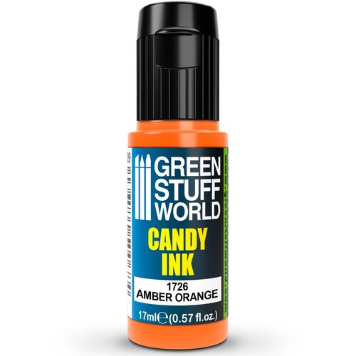 Green Stuff World candy ink amber orange 17ml Slike