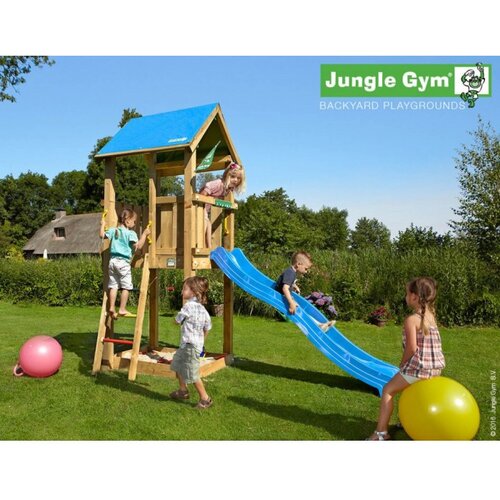 Jungle Gym B.V. Toranj za decu sa toboganom Castle Cene