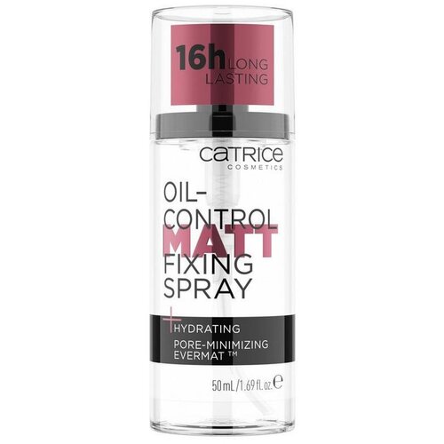 Catrice Oil-Control Matt Fixing Spray matirajući sprej za fiksiranje s učinkom proči&scaron;ćavanja pora 50 ml Cijene