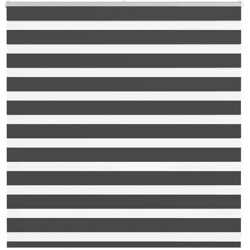 vidaXL Zavjesa zebra crna 140x100 cm širina tkanine 135,9 cm poliester Cijene