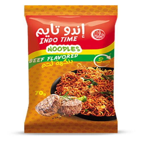 INDO TIME Nudle Govedina, 70 g Cene