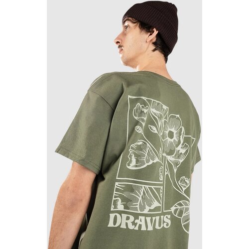 Dravus Boxed In T-shirt military green Cene