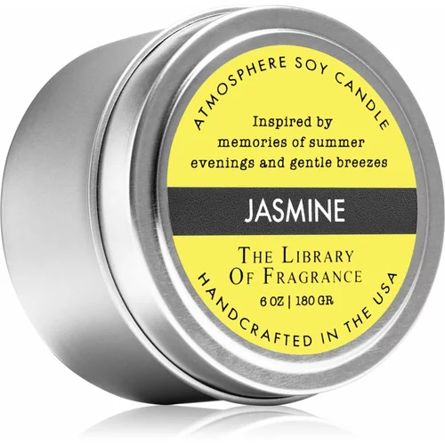 The Library of Fragrance Jasmine dišeča sveča 180 g