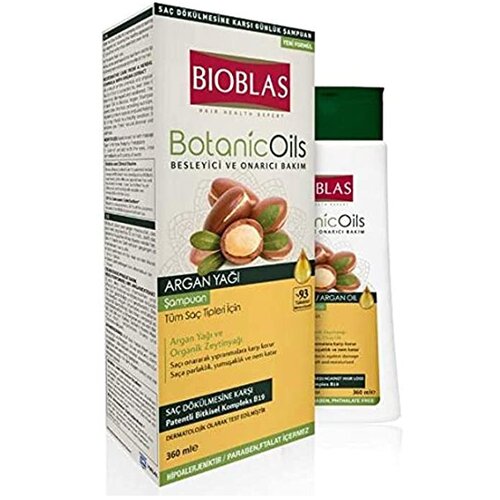 BIOBLAS botanički šampon sa arganovim uljem 360ml Slike