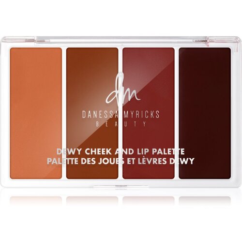 Danessa Myricks Beauty Dewy Cheek & Lip Palette multifunkcionalna paleta za lice nijansa Dew It Undercover 25 g Cijene