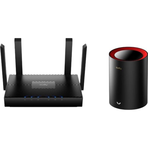 Cudy Dual Band Ruter WR3000 AX3000 + Dual Band MESH M3000 1-pack AX3000 Cene