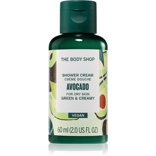 The Body Shop Avocado Shower Cream hidratantni gel za tuširanje s avokadom 60 ml Cijene