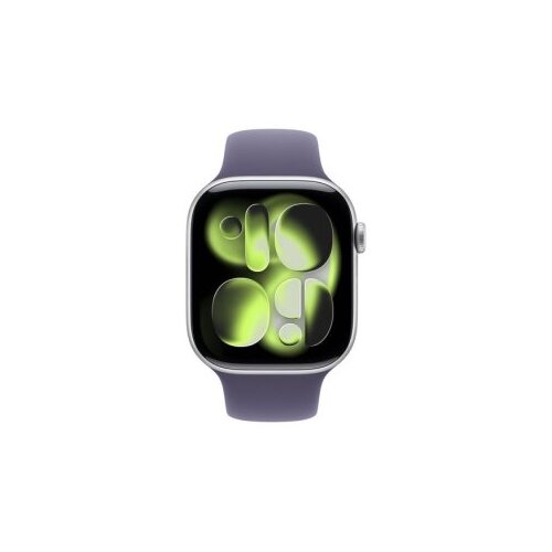Apple watch S11 cellular 42mm silver aluminium case with purple fog sport band - s/m (mf8h4rk/a) Cene