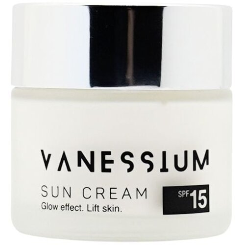 Vanessium Suncare Sun Cream SPF15 krema za obraz z za&scaron;čito pred soncem 50 ml unisex Cene