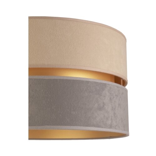  duolla - podna lampa duo 1xE27/60W/230V, prečnik 44 cm, bež/siva/bela Slike