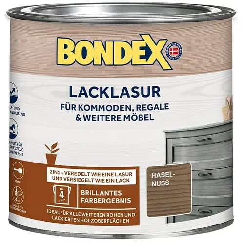 BONDEX Lazura (Lješnjak-smeđa, 375 ml, Svilenkasti sjaj)