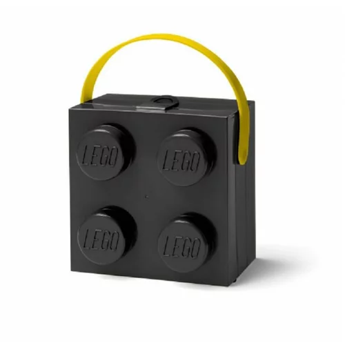 Lego HANDLE BOX Kutija za užinu, crna, veličina