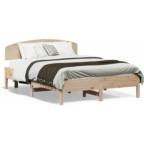  Okvir kreveta s uzglavljem 120x190 cm od borovine