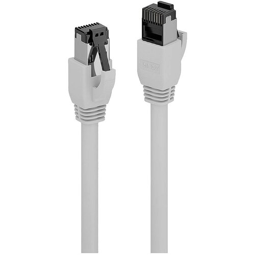 Lindy 47435 RJ45 omrežni kabel\, Patch kabel CAT 8.1 S/FTP 3.00 m siva 1 kos, (20419753) Cene