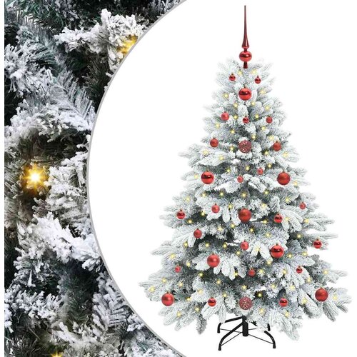 VidaXL Umjetno božićno drvce s stalakom Zelena 120 cm PE i PVC Slike