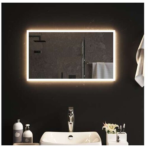 vidaXL LED kupaonsko ogledalo 70x40 cm Cijene