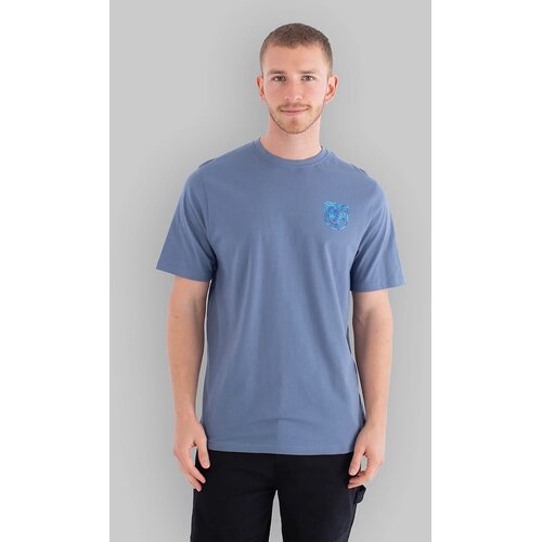 Hurley Printing Press Peconha T-Shirt grey teal Cene