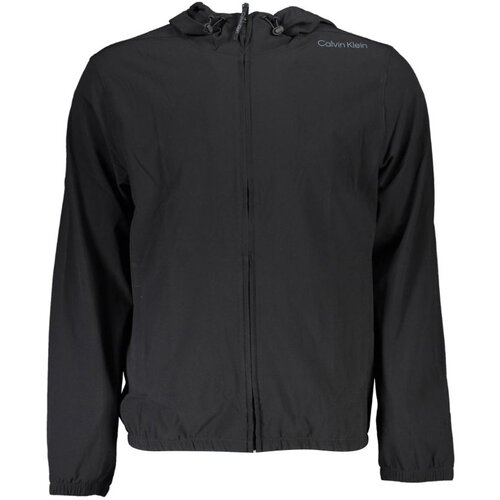 Calvin Klein MEN'S BLACK ZIPPED SWEATSHIRT Cene