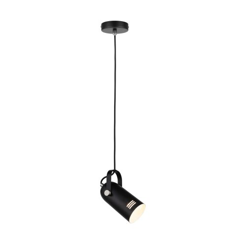 PAULMANN 79766 - 1xE27/15W Luster na sajli LAVEA 230V crna Slike