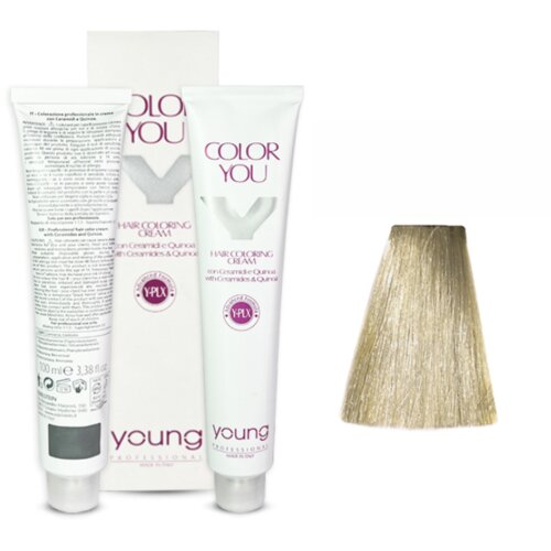 YOUNG Farba za kosu No.10.13 Lightest lime blond, 100ml Cene