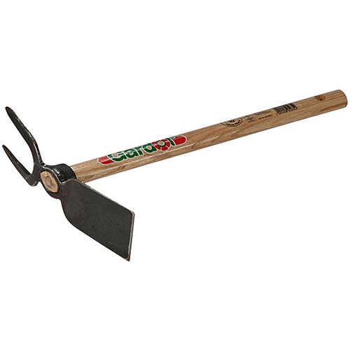 GARDOL dvostranska motika za visoke grede gardol (dolžina: 45 cm, lesen ročaj) Slike