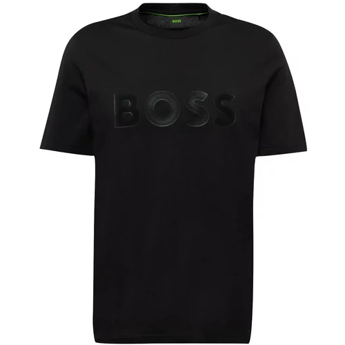 BOSS Green Majica črna