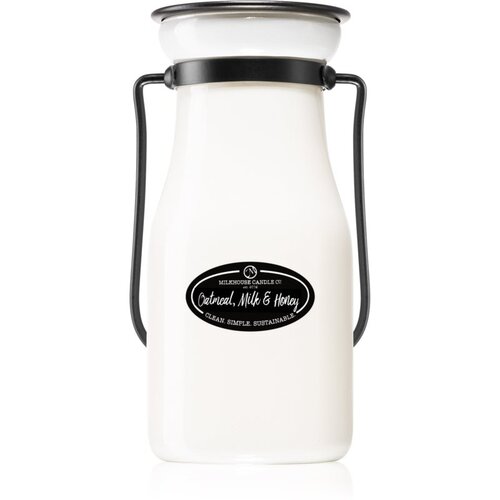 Milkhouse Candle Co. Creamery Oatmeal, Milk & Honey mirisna svijeća Milkbottle 226 g Cijene