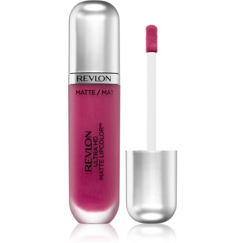 Revlon ultra hd matte lipcolor tekući ruž za usne s mat efektom 5,9 ml nijansa 610 hd addiction Slike