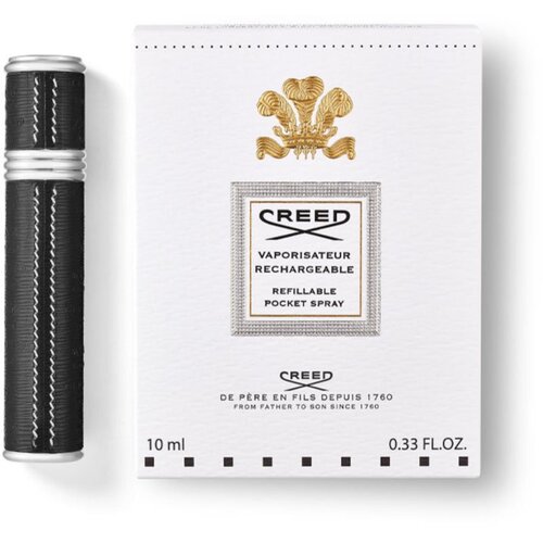 Creed Travel Atomiser Silver/Black punjivi raspr&amp;scaron;ivač parfema 10 ml Slike