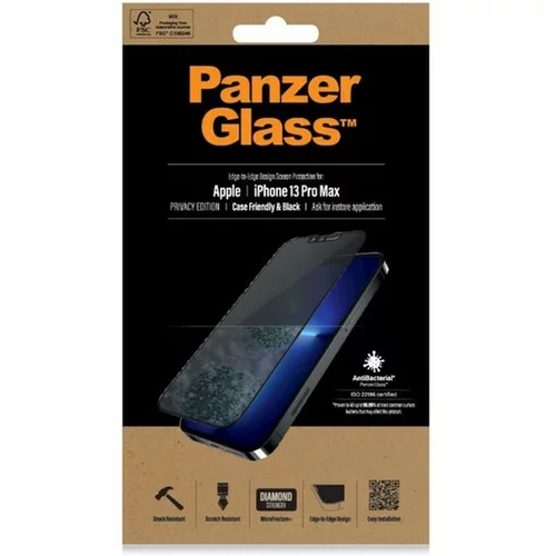 Panzerglass zaščitno steklo za iPhone 13 Pro Max Cf Privacy Ab Black PROP2746