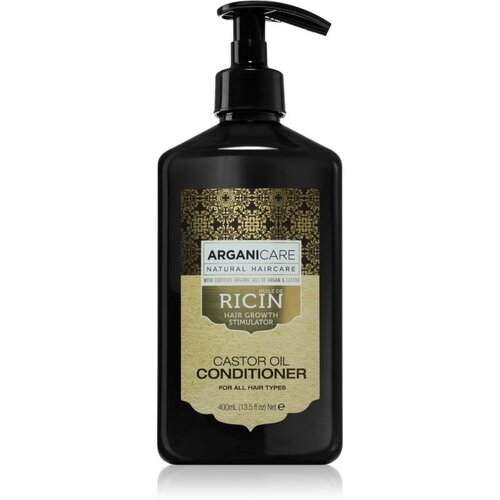 Arganicare Ricin hidratantni i hranjivi regenerator za poticanje rasta kose za sve tipove kose 400 ml Slike