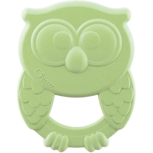 Chicco Eco+ Owly Teether grickalica za bebe Green 3 m+ 1 kom Cijene