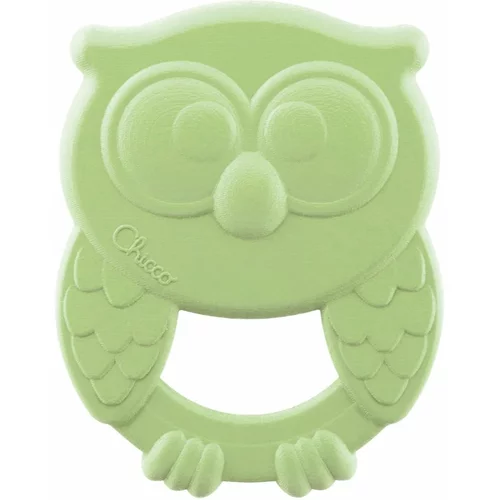 Chicco Eco+ Owly Teether grickalica za bebe Green 3 m+ 1 kom