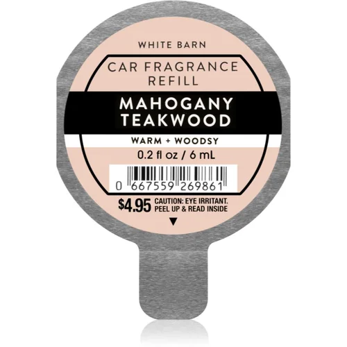 Bath & Body Works Mahogany Teakwood miris za auto 6 ml