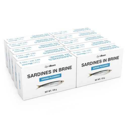 GymBeam Sardine u salamuri Slike