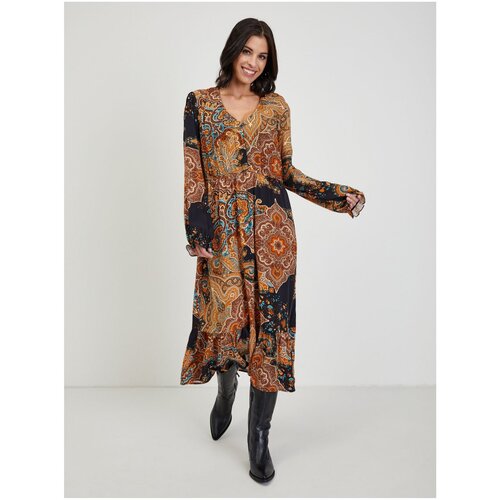 Orsay brown women's patterned midisats - women Cene