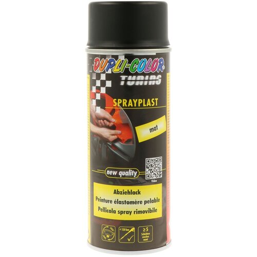 DUPLI-COLOR FOLIJA U SPREJU CRNA MAT 400ML Cene