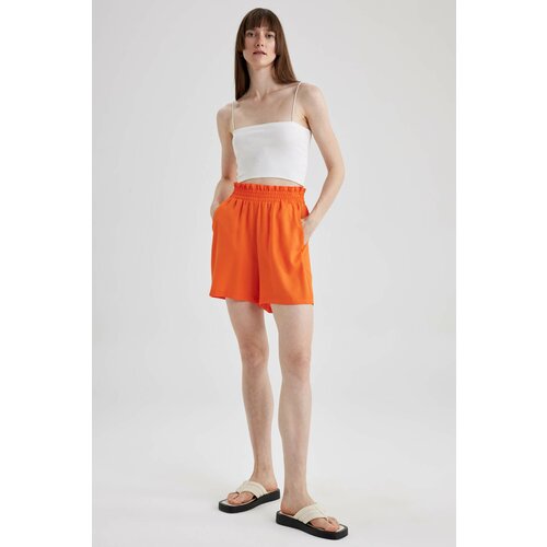 Defacto Paperbag Fit Viscose High waist Wide Leg Short Slike